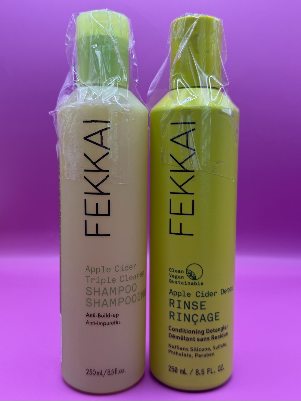 Fekkai Apple Cider Shampoo & Rinse Set